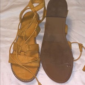 Old Navy Mustard Sandals